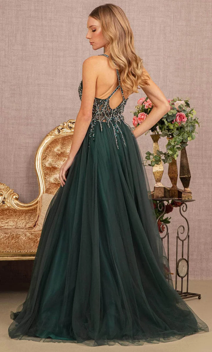 GLS BY GLORIA GL3137 Tulle Skirt Prom Gown