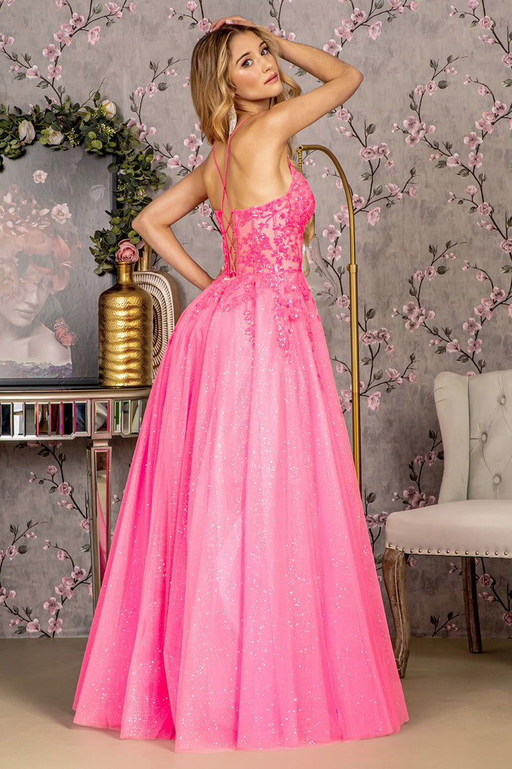 GLS BY GLORIA GL3218 Sweetheart Corset Evening Dress