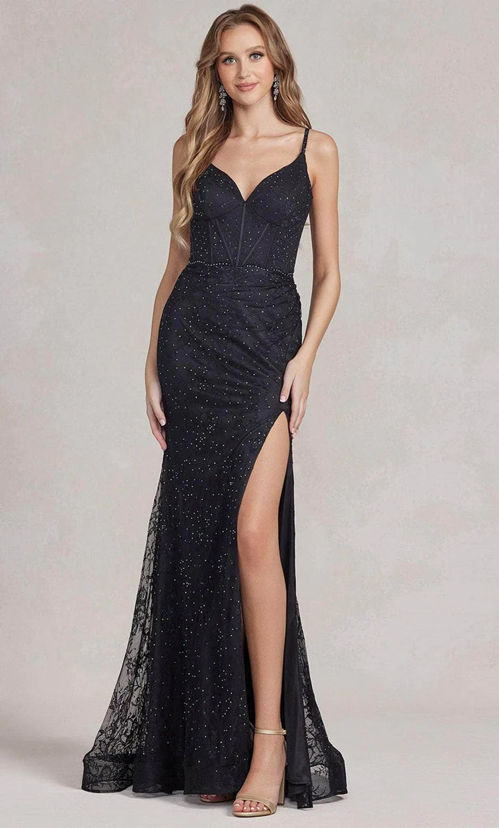 NOX ANABEL B1145 Long Fitted Formal Sexy Prom Dress